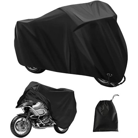 Ulkomoottoripyörän suojus, vedenpitävä moottoripyörän suojus, 190T Oxford moottoripyörän suojus avaimenreiällä, suoja pölyä, lunta, sadetta, tuulta ja