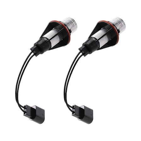 8000K Gula LED Angel Eye Marker Halo Glödlampor för -BMW E39 E53 E60 E63 E64 E66 E87 5 6 7 X