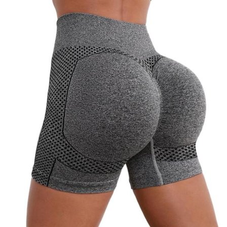Jonformande shorts Butt Lifting Shorts GRÅ S(48-53KG)