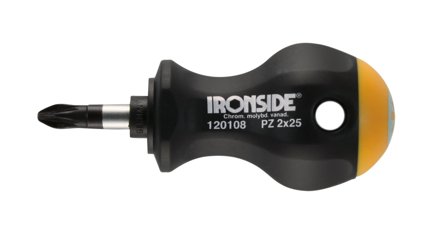 Ironside 120108 Skruvmejsel pozidriv, stubby PZ2x25 mm, Skruva