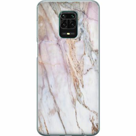 Xiaomi Redmi Note 9 Pro Genomskinligt Skal Marmor