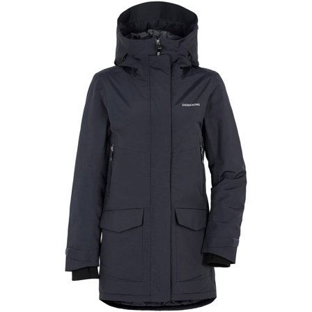 Didriksons Frida Women's Parka 5 Women synthetic-lined parkas Blue 42