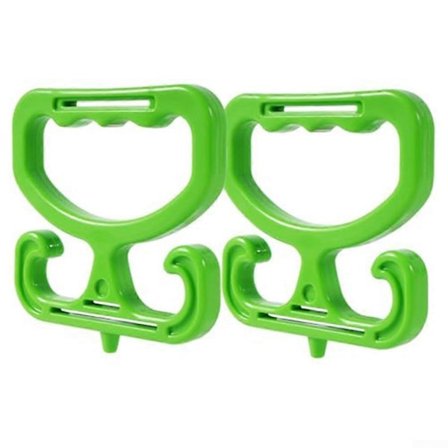 Ostoskassin kantokahva, 36 kg kapasiteetti, ABS-materiaali, kestävä, kompakti muotoilu kassikahvoille