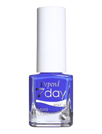 Depend Cosmetic 7Day Hybrid Polish 7185 - Blue - 5 ML