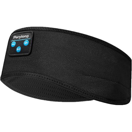 Trådløse Sleep Headphones, Bluetooth Sports Headband Headphones med Ultratynde HD Stereo Højttalere Perfekt til Søvn, Træning, Jogging