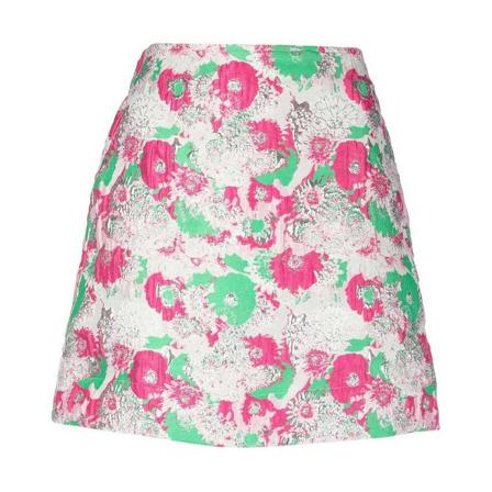 Ganni Short Skirts rosa, Dam, Dam, Storlek: M
