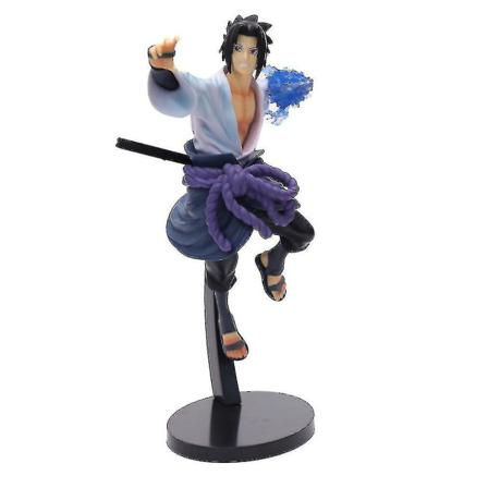 Naruto Shippden Figurleksak Uchiha Sasuke Tecknad Modell