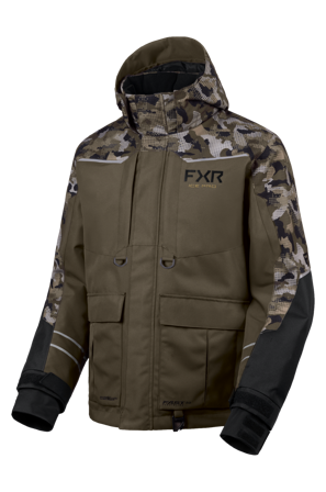 FXR Excursion Skoterjacka 25 Brons Drift Kamouflage XXL