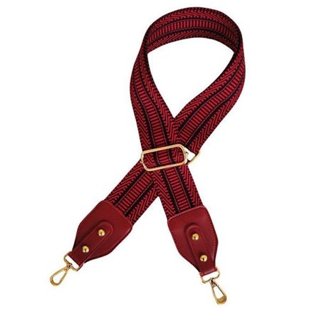 Säädettävä olkahihna, crossbody-laukun hihna, punainen