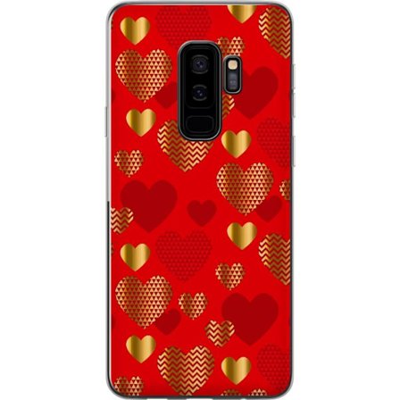 Yhteensopiva Puhelinkuori Samsung Samsung Galaxy S9+ GoldenHearts