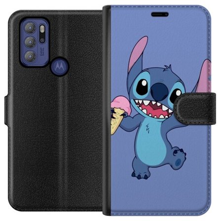 Yhteensopiva Lompakkokotelo Motorola Moto G60S Onnellinen Stitch