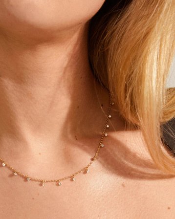 Pilgrim MAJA crystal multi drops bracelet Doré Bijoux Fille - Kids Brand Store