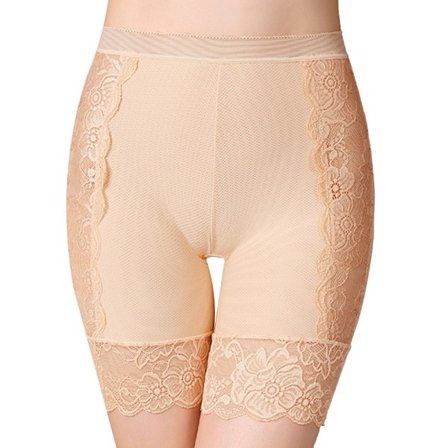 Slip Shorts til Under Kjoler Kvinder Anti Gnidning Undertøj