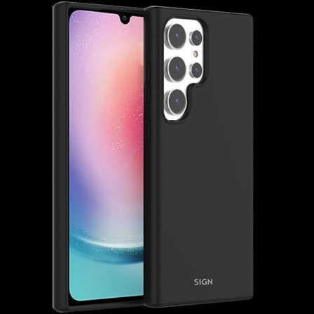 Liquid Silikonfodral till Samsung Galaxy S24 Ultra - Svart