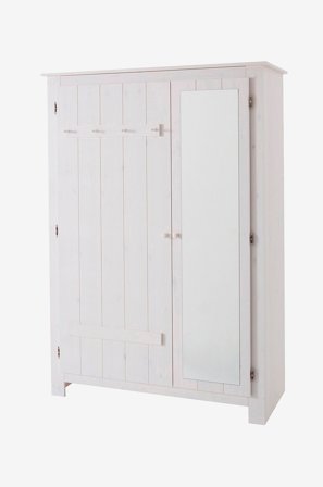 Loft24 - Garderob Bertram 2 Dörrar - Vit - Garderober - Från Homeroom
