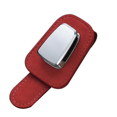 Multifunktionel universel anti-ridse kunstig læder interiør trim bil solskærm