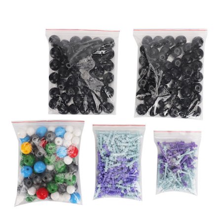 Molekylær strukturmodel sæt organisk kemi undervisningshjælpemidler laboratorieforsyninger J3111