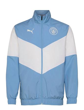 Mcfc Prematch Jacket Blue PUMA