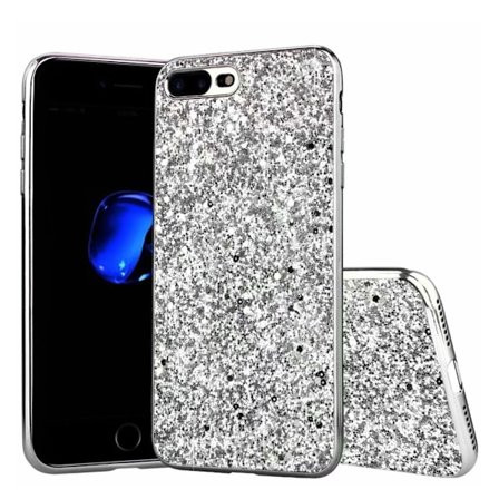 Glitter iPhone SE 2020 kuoret - Hopea