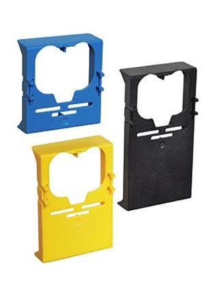 Schneider Electric IMT36226 Skivfäste VP-2/TED-2 Blå, för 70 mm regelvägg, Installationsmaterial