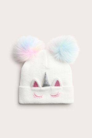 Kappahl | Mössa enhörning | Offwhite