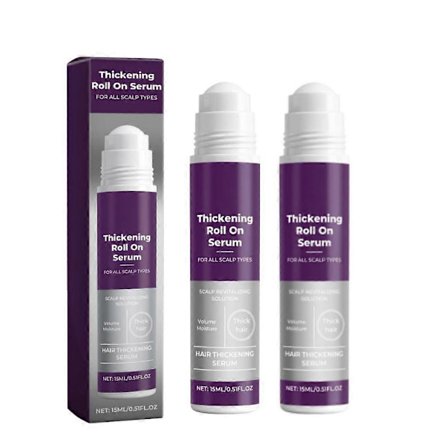Fortykkende Roll-On Serum Hårvækst Serum Hovedbundsbehandlinger Reducerer Hårtab Hårvækst Serum Roll-on til Kvinder