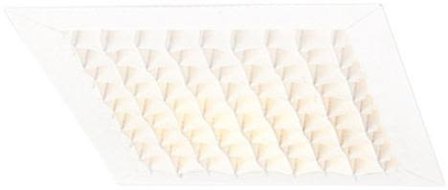 Westal Quattro Takfotsarmatur E27, vit, 120 x 250 mm, Belysning