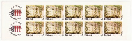 Monaco 1990 - YT C6 (10x 1709) - Postfrisk hæfte