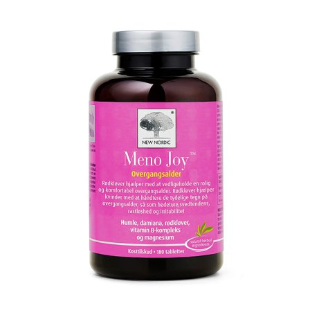 New Nordic MenoJoy 180 tabl., Helse & Madvarer, Kosttilskud Til Kvinder, Overgangsalder