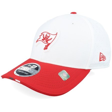New Era - White adjustable Gorra - Tampa Bay Buccaneers NFL 25 Training 9SEVENTY White/Red Adjustable @ Hatstore