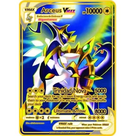 Cross-Border Dedikeret Ny Pocket Monster Spray Dragon Game Special Card Collection Metal Kort Regnbue Kort Sprog