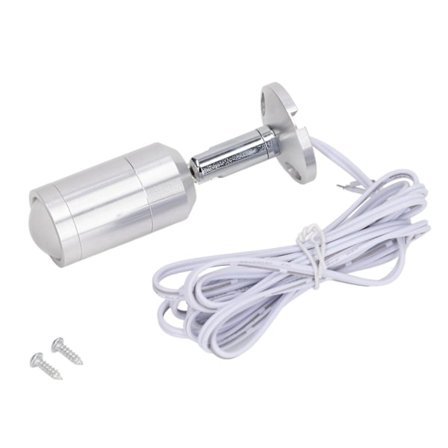 Vitriinikaappi Spotlight Säädettävä Kulma Mini LED Vitriinilamppu Korukaappeihin Hyllyille Hopea AC 220V Normaali Valkoinen Valo 6000K