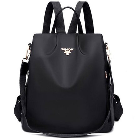 Ryggsekk for kvinner Elegant veske: Dame Ryggsekk Anti-tyveri Skoleveske Jenter Ryggsekker Moderne Lær Ryggsekk Dagstursekk Dagstursekk Ryggsekker