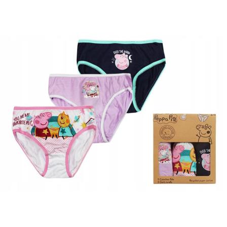 3 Par Trosor Greta Gris Multicolor 6/8 År 116-128 Cm