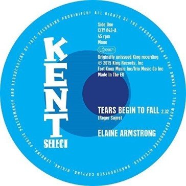 Tears begin to fall Elaine/Be Armstrong