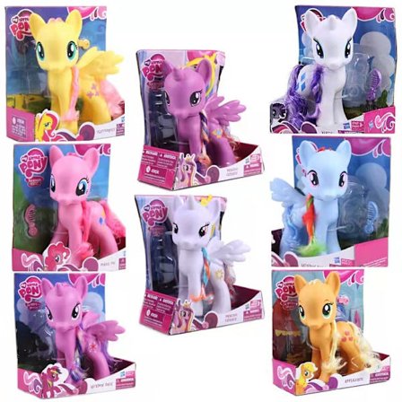 Ny 22cm My Little Pony Vennskap er Magi Prinsesse Celestia Cadance Luna Actionfigur Dukke
