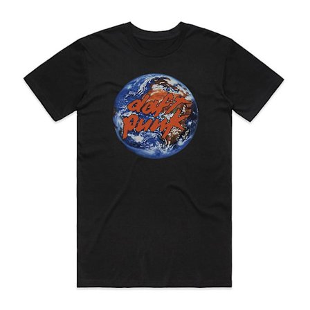 Daft Punk Around The World 1 T-shirt Svart