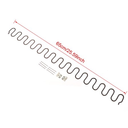 Ersättningssoffa Stol fjädrar fjäder med clips 60cm