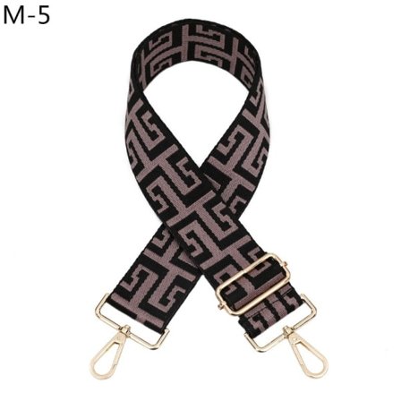 Axelrem, 5 cm bred axelrem, justerbara axelrem Lila