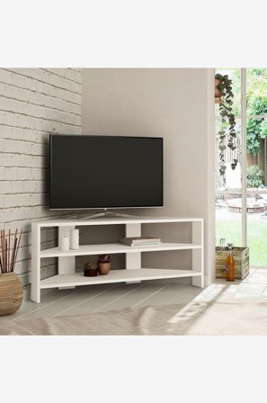 Homitis - Mediabänk Thales Corner - Vit - TV-bänkar & mediabänkar - Från Homeroom