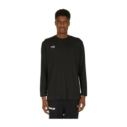Y-3 Long Sleeve Logo T-Shirt Sort, unisex Sweatshirts