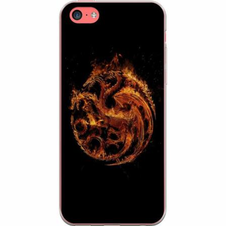Apple Iphone 5c Genomskinligt Skal House Of The Dragon