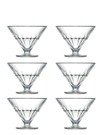 La Rochére Basse Dessertskål - 6 St - Nude - 35 CL