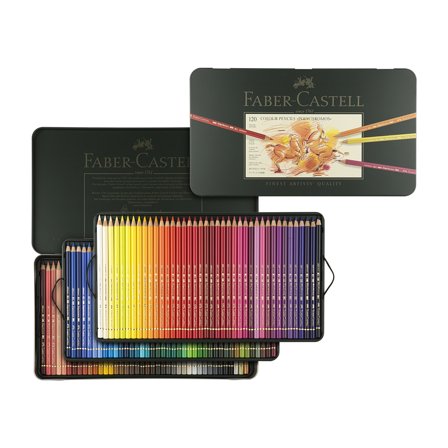 Colouring pencils Polychromos 120-set