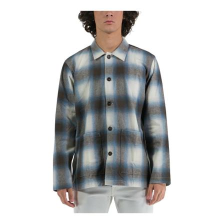 Universal Works Casual Shirts Grå, Herre Skjorter