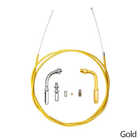 1.9M Motorcykel Gas Gasspjæld Bremse Kobling Kabel Reparationssæt Til Yamaha Suzuki Kawasaki Honda Dirt Bike ATV Quad Gas Scooter~03365