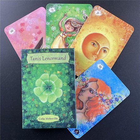 Ethereal Visions Light Up Tarotkortlek Bordsspel Fest Roligt