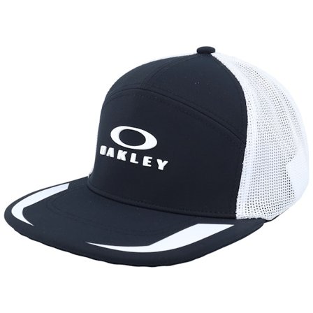 Oakley - Schwarz trucker Cap - Podium Hat Black/White Trucker @ Hatstore