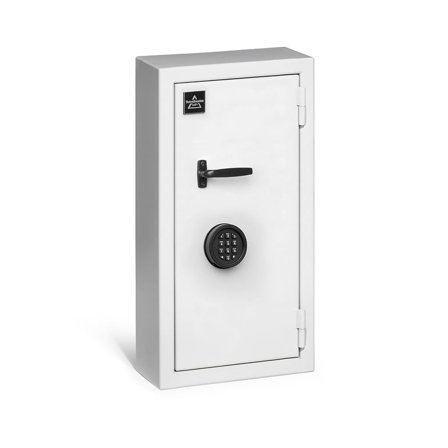 Sertifisert nøkkelskap HAWTREY, H750 B420 D200 mm, 70/85/100 kroker, kodelås