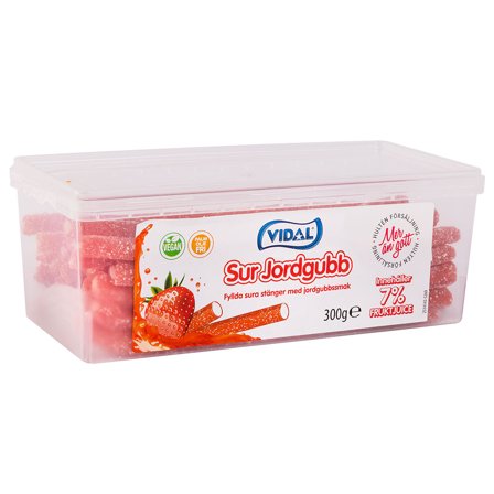 Sura Jordgubbsstänger Karkki